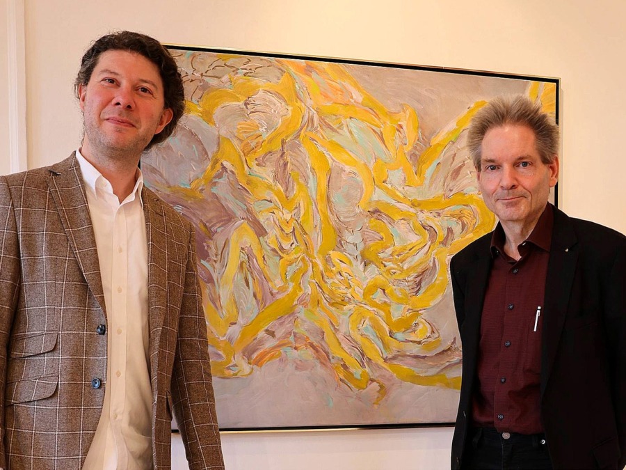 Günter Baumann und Lucas Reuter