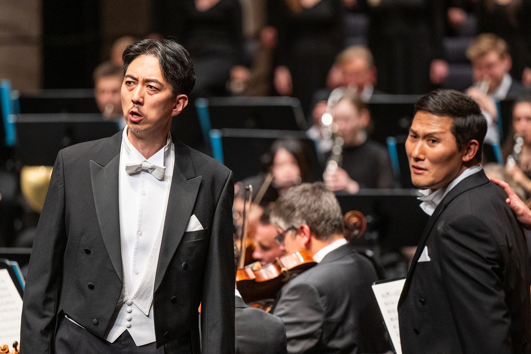 Sung Ha und Sung Min Song als Zaccaria und Ismaele