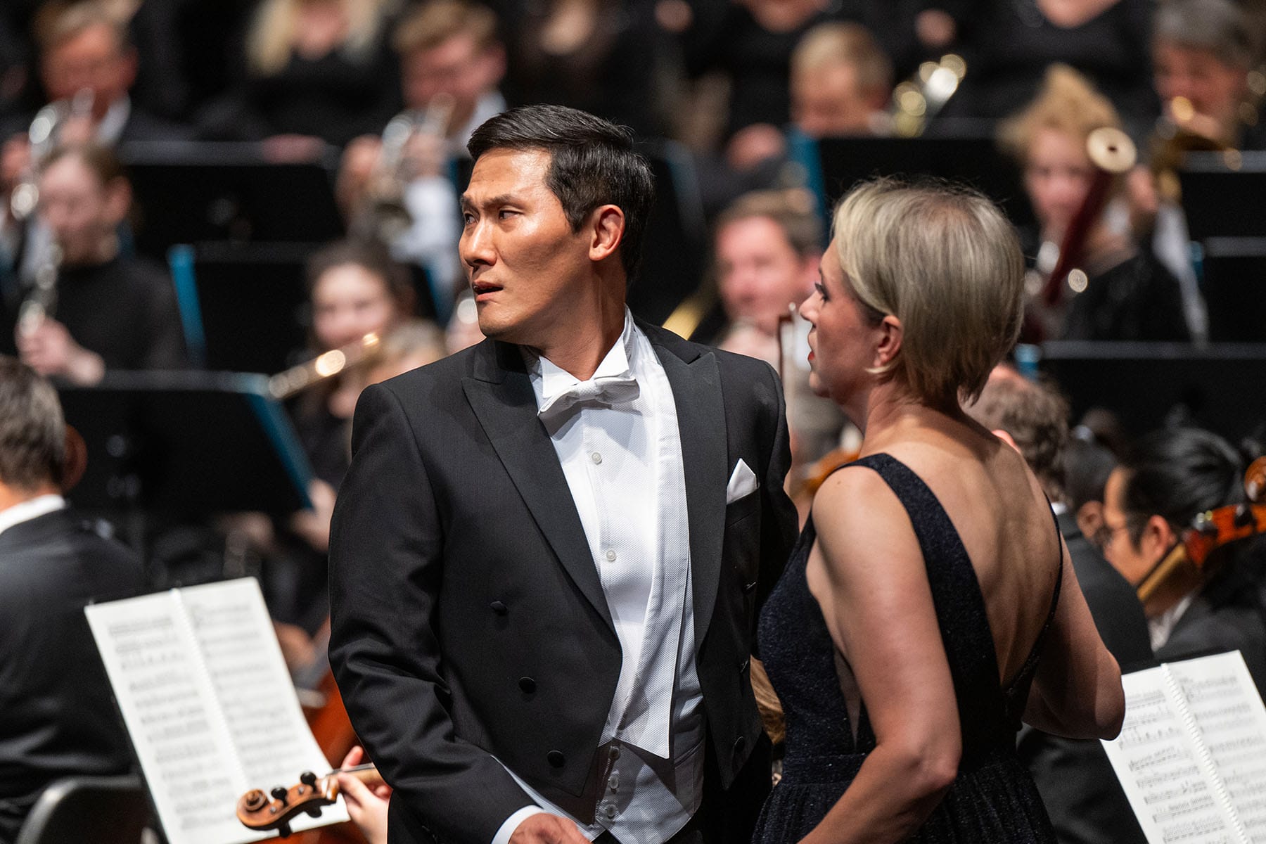 Sung Min Song und Julia Faylenbogen