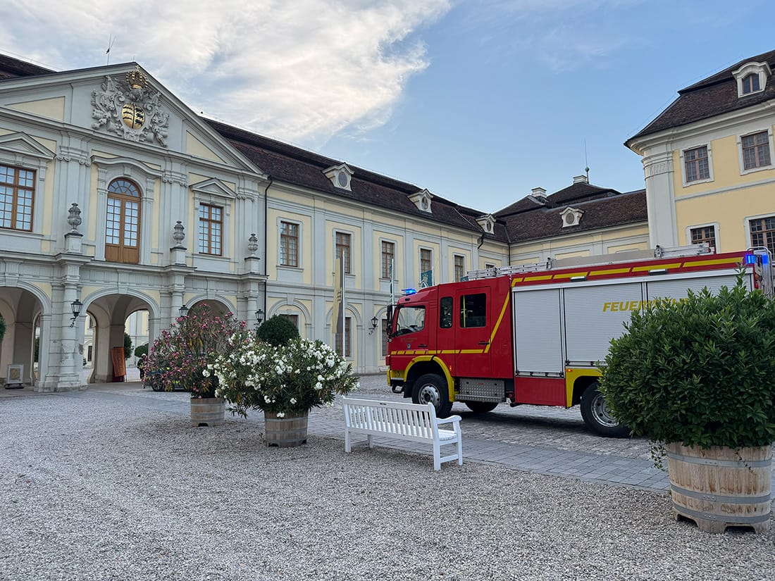 Die Feuerwehr Ludwigsburg ist schnell zur Stelle