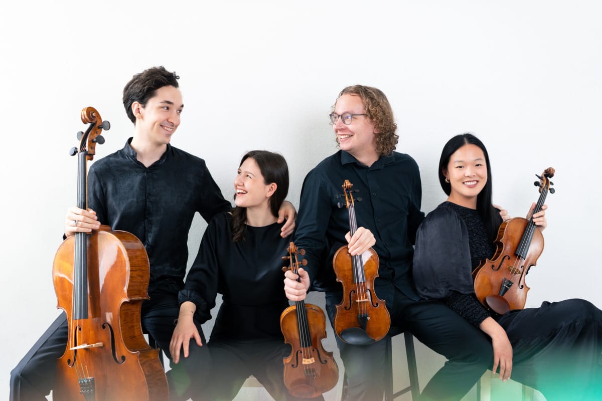 Pressefoto des Motus Quartett