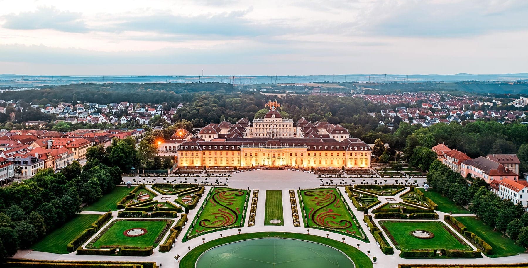Bildarstellung von Residenzschloss Abendstimmung